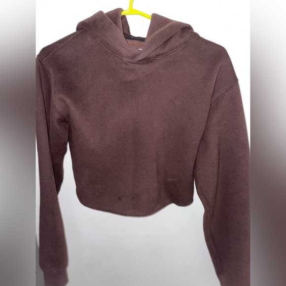 ARITZIA | XXS TNA cropped fleece hoodie - Picture 1 of 14